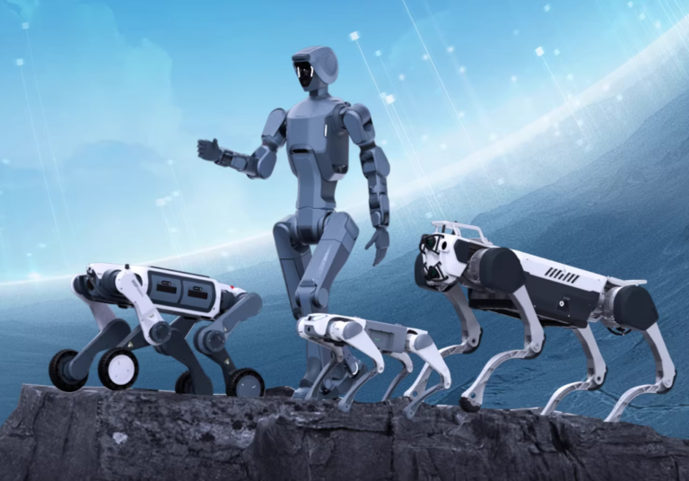 四足バイオミメティックロボット